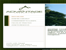 Tablet Screenshot of ca-advantage.com
